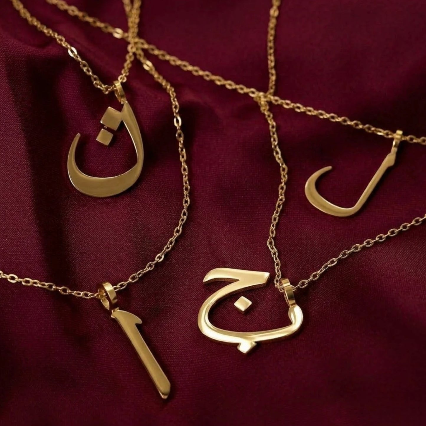 Custom urdu script calligraphy Name necklace (3)