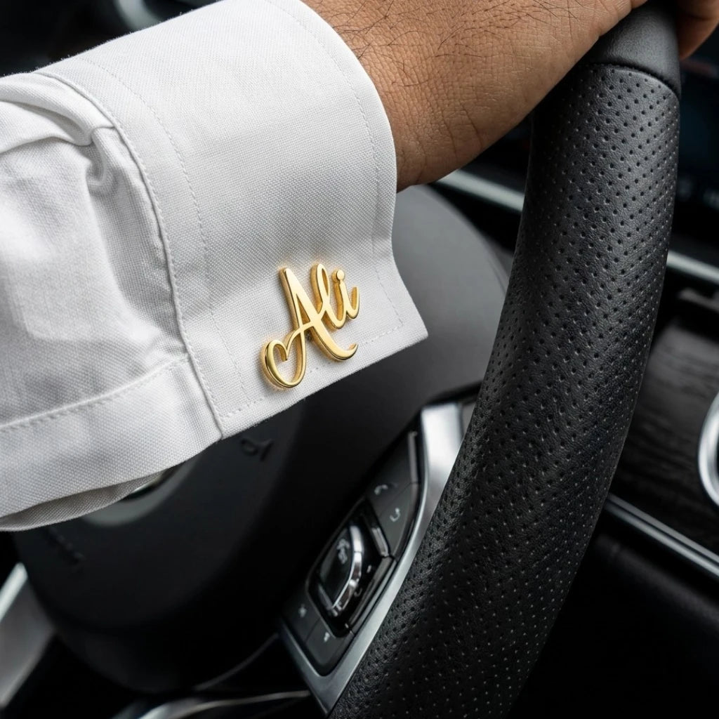 custom name cufflink