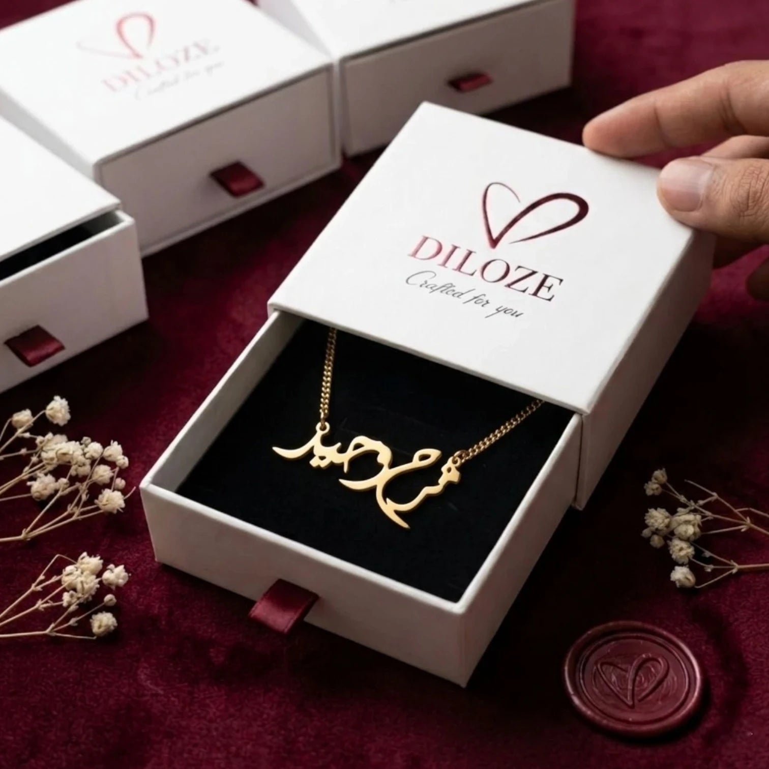 Custom urdu script calligraphy Name necklace (1) (1)