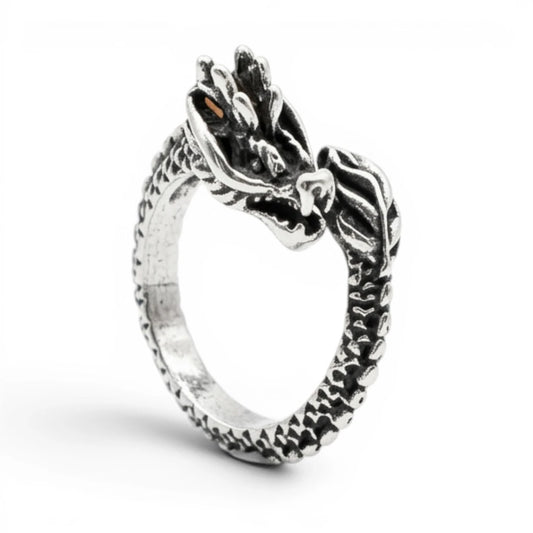 dragon wrap statement ring